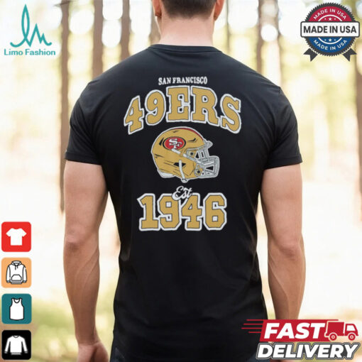 San Francisco 49ers x Aleali May Black T Shirt