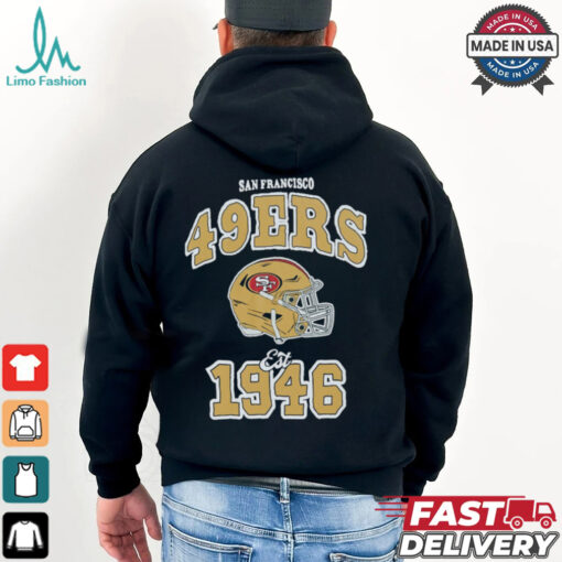 San Francisco 49ers x Aleali May Black T Shirt