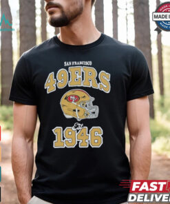 San Francisco 49ers x Aleali May Black T Shirt