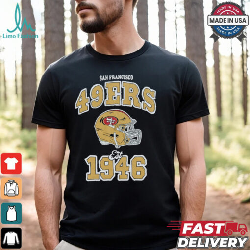 San Francisco 49ers x Aleali May Black T Shirt