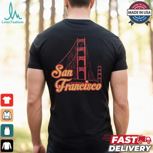 San Francisco 49ers x Aleali May Black T Shirts