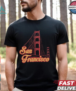San Francisco 49ers x Aleali May Black T Shirts