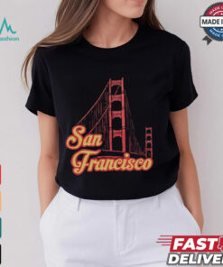 San Francisco 49ers x Aleali May Black T Shirts