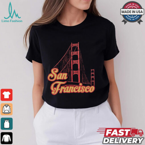 San Francisco 49ers x Aleali May Black T Shirts