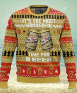 San Miguel UK beer Ugly Christmas Sweater – Fun Holiday Beer Lover Sweater