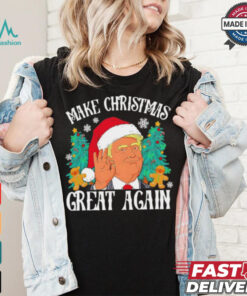 Santa Trump Christmas Make Christmas Great Again shirt