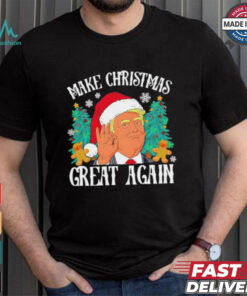 Santa Trump Christmas Make Christmas Great Again shirt