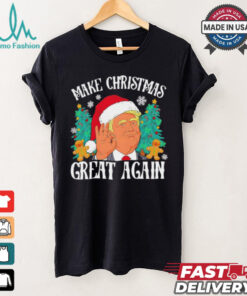 Santa Trump Christmas Make Christmas Great Again shirt