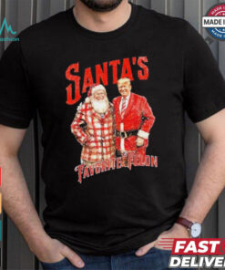 Santa’s favorite felon Trump Xmas shirt