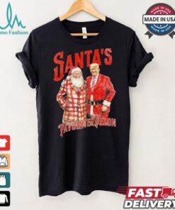 Santa’s favorite felon Trump Xmas shirt