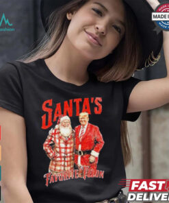 Santa’s favorite felon Trump Xmas shirt