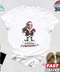 Santa’s favorite president elf Trump Christmas shirt