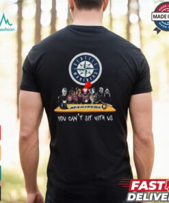 Seattle Mariners MLB Horror Movies Halloween You Can’t Sit With Us 2024 Shirt