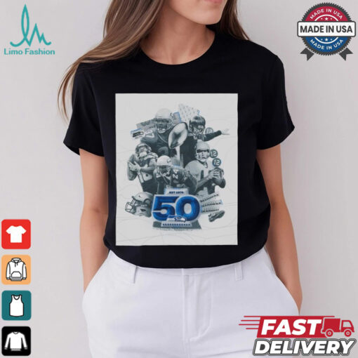 Seattle Seahawks Celebrating 50 seasons of our franchise shirt