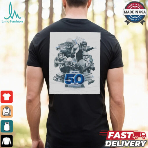 Seattle Seahawks Celebrating 50 seasons of our franchise shirt