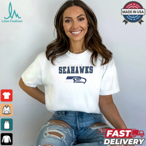 Seattle Seahawks Gameday Couture Women_s Big Goals Relaxed Fit French Terry Pullover shirt