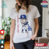 Los Angeles Dodge MLB 2024 NLCS 33 Consecutive Scorelelss Innings Ties Postseason Record Poster t shirt
