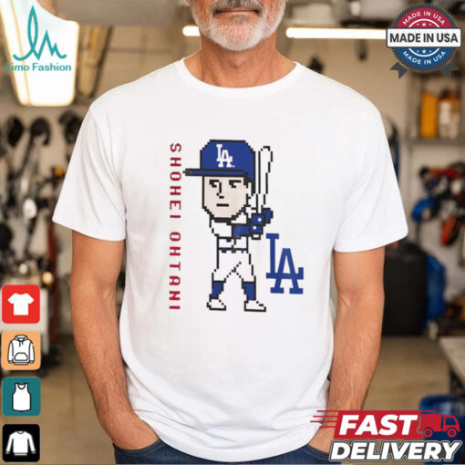Shohei Ohtani Los Angeles Dodgers 8 bit shirt