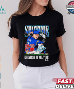 Shohei ohtani 50 50 design 1 blue shirt