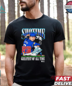 Shohei ohtani 50 50 design 1 blue shirt