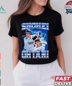 Shohei ohtani los angeles dodger baseball baseball vintage graphic shirt