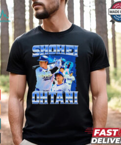 Shohei ohtani los angeles dodger baseball baseball vintage graphic shirt