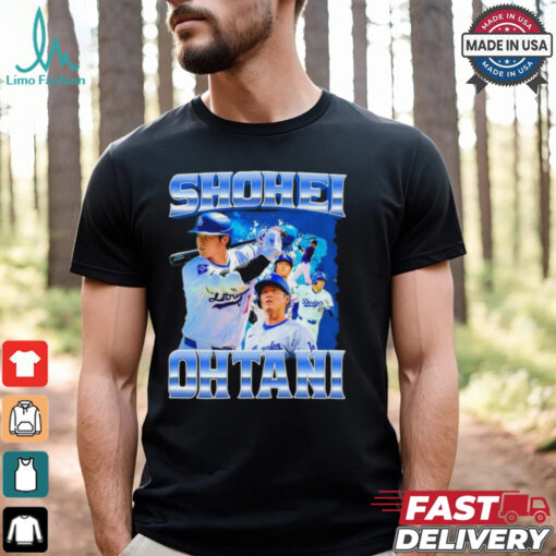 Shohei ohtani los angeles dodger baseball baseball vintage graphic shirt