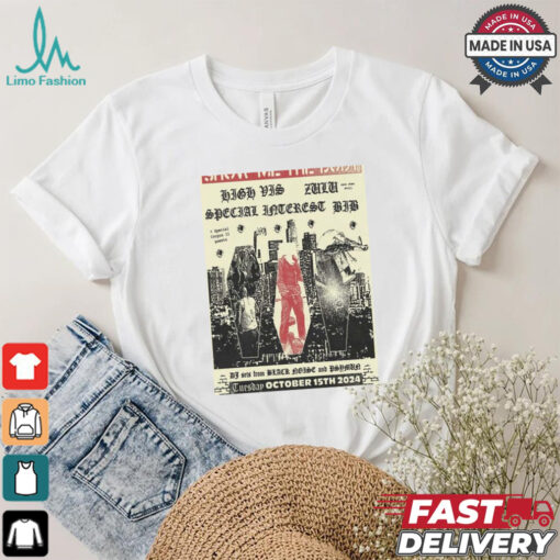 Show me the body at the belasco in los angeles on october 15 2024 shirt