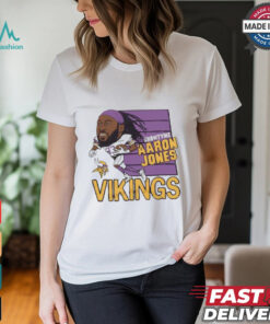 Showtyme Aaron Jones Minnesota Vikings caricature shirt