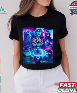 Sing Thriller Short Film Debuts On Netflix Happy Halloween 2024 Poster Shirt