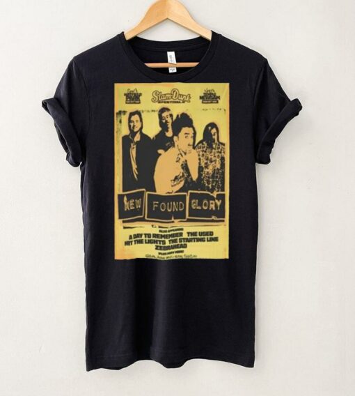 Slam Dunnk New Found Glory The USED Festival 2025 T shirt