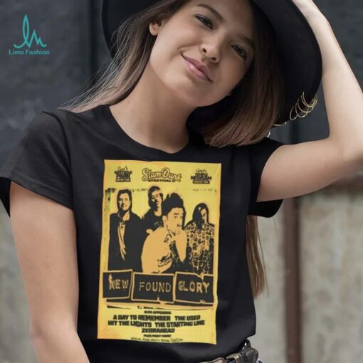 Slam Dunnk New Found Glory The USED Festival 2025 T shirt
