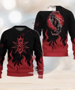 SlipKnot Goat Satan Rock Band Christmas Sweater Chirstmas Gifts 2024 Xmas For Family And Friends Ugly Sweater