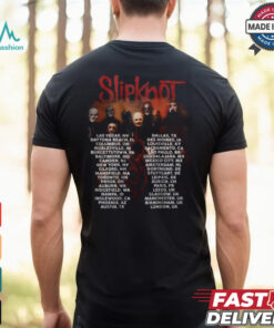 Slipknot Here Come The Pain Schedule Of Tour 2024 Shirt