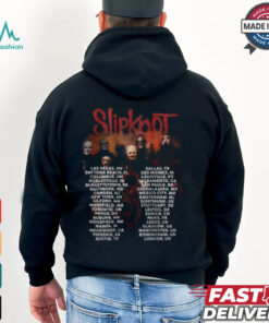 Slipknot Here Come The Pain Schedule Of Tour 2024 Shirt