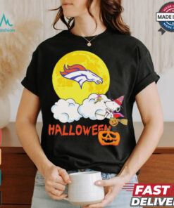 Snoopy Denver Broncos NFL Halloween 2024 Shirt