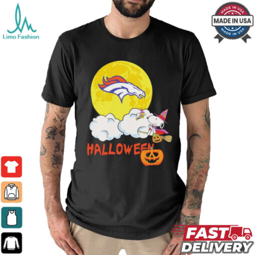 Snoopy Denver Broncos NFL Halloween 2024 Shirt