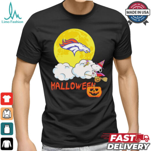 Snoopy Denver Broncos NFL Halloween 2024 Shirt