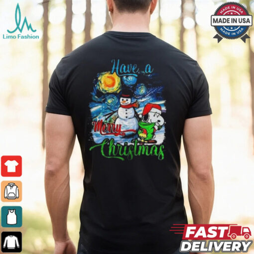 Snoopy Have A Merry Christmas 2024 Happy Holidays T shirt