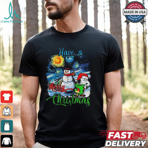 Snoopy Have A Merry Christmas 2024 Happy Holidays T shirt