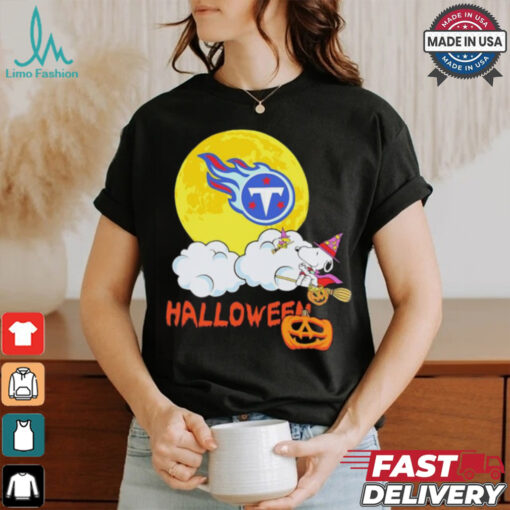 Snoopy Tennessee Titans NFL Halloween 2024 Shirt