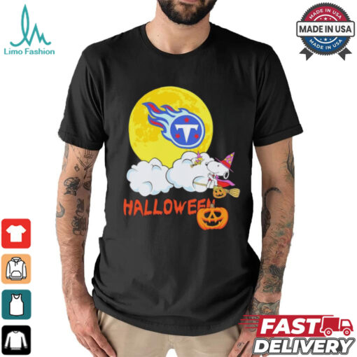 Snoopy Tennessee Titans NFL Halloween 2024 Shirt