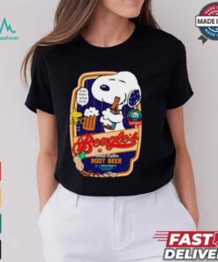 Snoopy and Woodstock Beagle’s Peanut Root Beer shirt