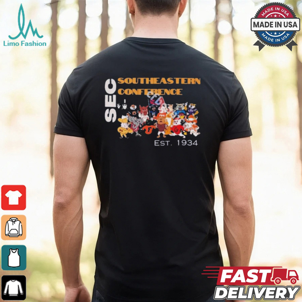 Southeastern Conference T Shirt Southeastern Conference T Shirt