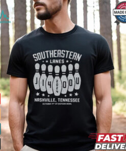Southeastern Lanes At Eastside Bowl On Oct 19 2024 In Nashville TN Shirt
