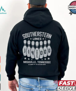 Southeastern Lanes At Eastside Bowl On Oct 19 2024 In Nashville TN Shirt