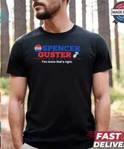 Spencer Guster you know that’s right election 2024 shirt