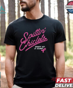 Spittin Chiclets x Breasties Script Shirt