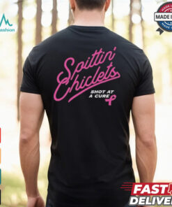 Spittin Chiclets x Breasties Script Shirt