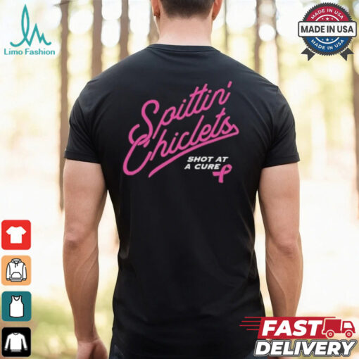 Spittin Chiclets x Breasties Script Shirt